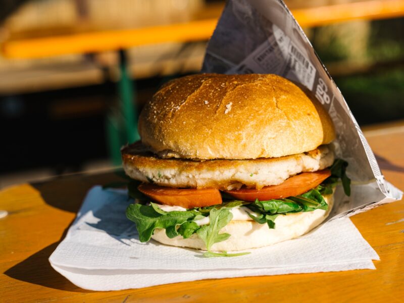 Fishburger branzino