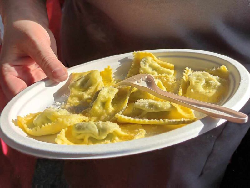 Tortelli d’erbette al burro