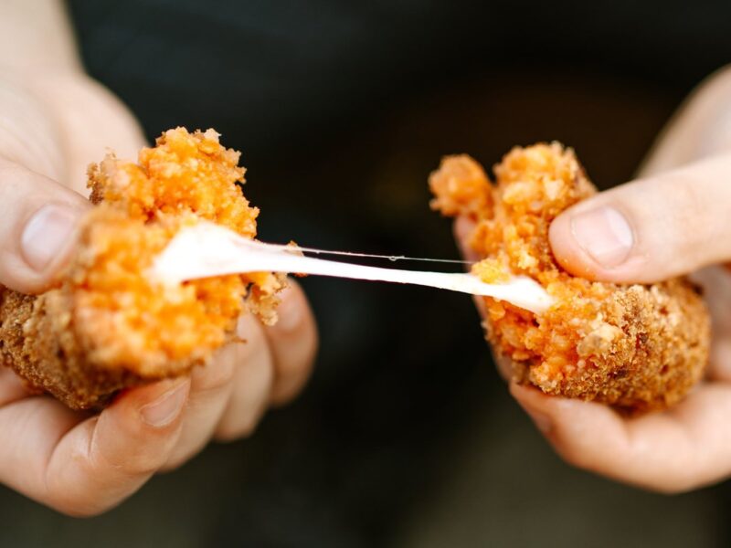 Supplì pomodoro e mozzarella